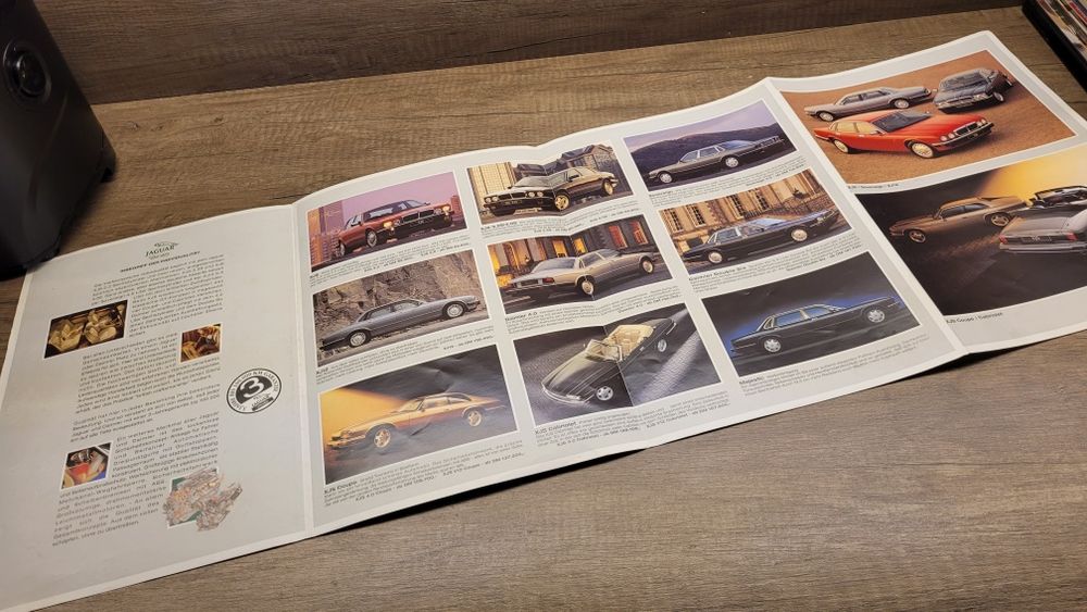 Prospekt Jaguar Daimler XJ6, XJ12, XJS, Sovereign, Majestic, XJ220C