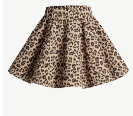 Тигрова коротка спідниця