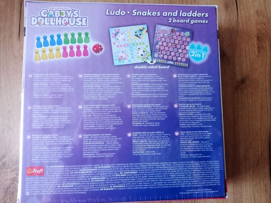 Gabi gra planszowa nowa 2w1