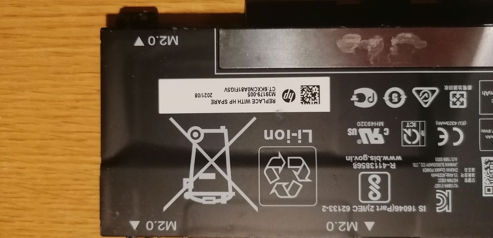 Bateria - HP Victus 16430804007346524162