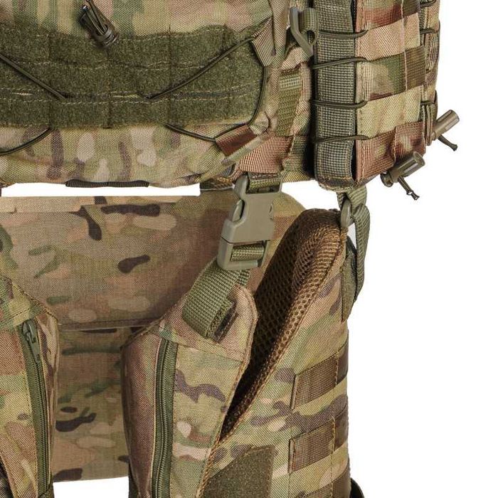 Бронежилет 6кл та захистом: шиї, плеч, боків та напашника, РПС, стегон