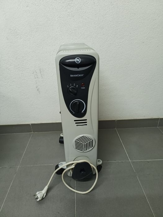 Aquecedor a óleo e ventilador