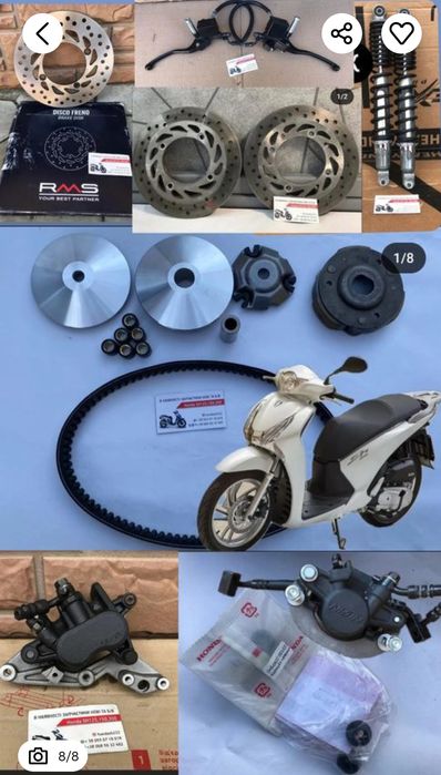 Honda sh 2013 - 2016 рік боковий пластик