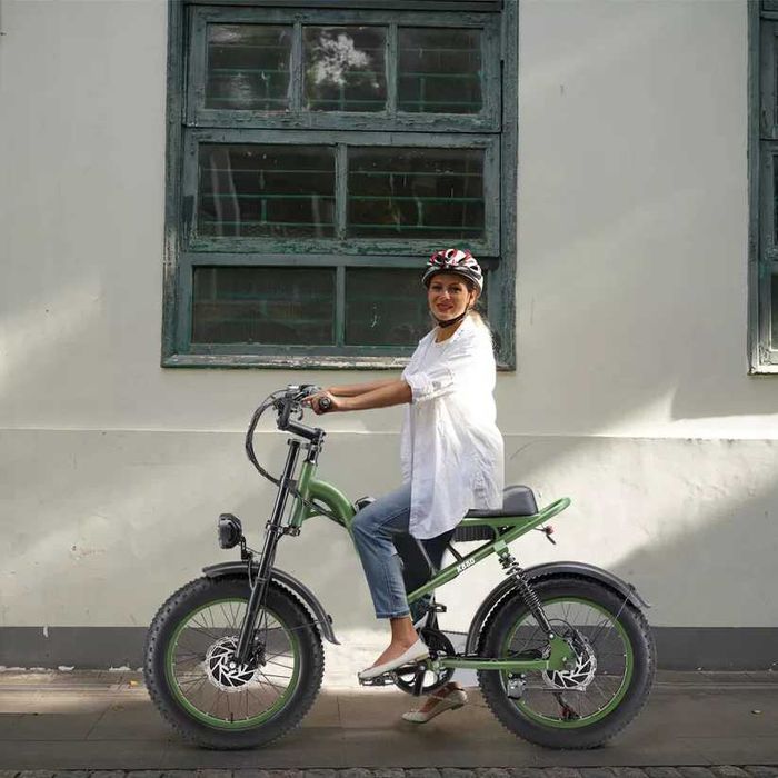Bicicleta Elétrica Suspensao dupla 1000w 48v Keteles K880