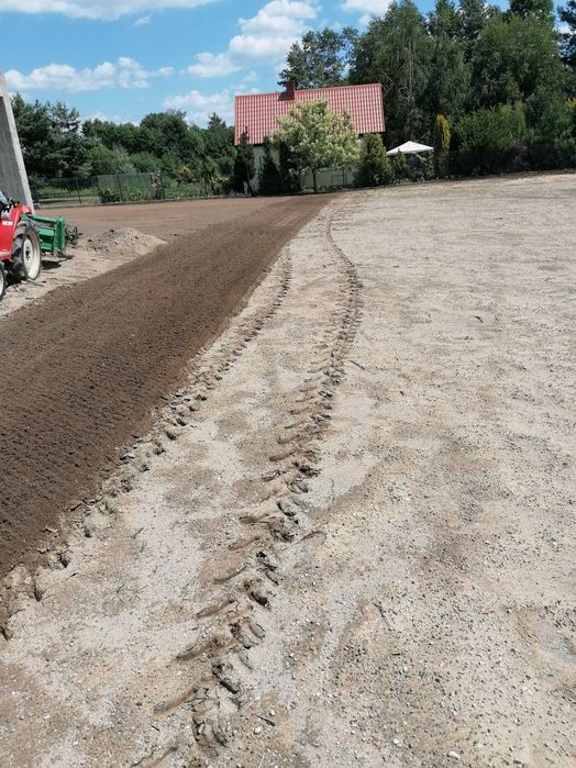 Usługi ogrodnicze glebogryzarka separacyjna zakładanie trawników