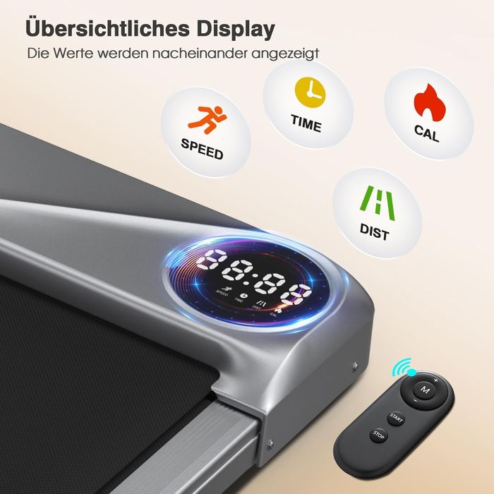 Bieżnia treningowa elektryczna do 120 kg 1-6 km/h 2,5km