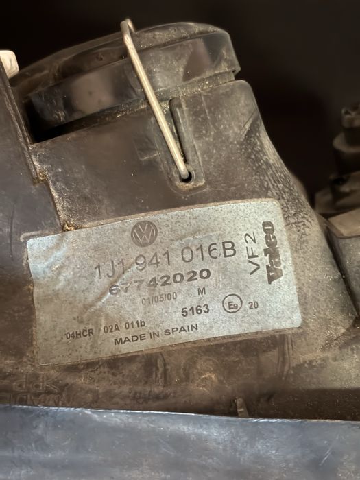 Фари гольф 4 , фара volkswagen golf 4 Valeo