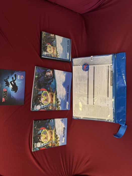 Kit completo de iniciaçao ao Mergulho