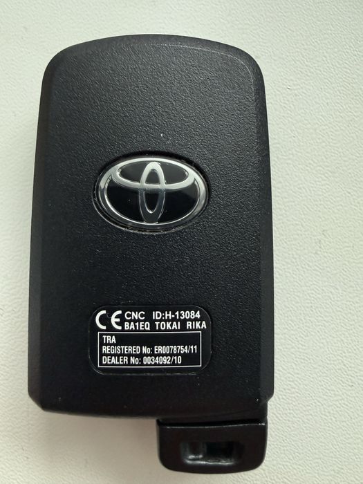 Ключ Toyota Європа 0034092/10