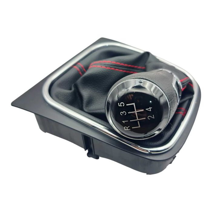Ручка КПП 5 передач з чохлом Volkswagen Golf 5 / Golf 6 / Jetta 5 (2003–2011) Гольф 5/6