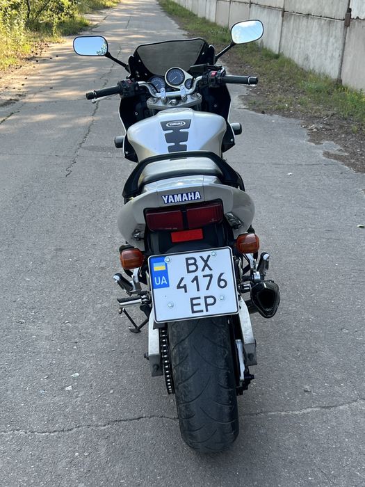 Yamaha Fazer 600 на документах