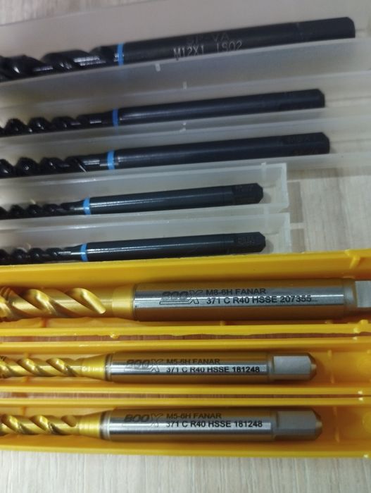 Метчик Yamawa (Япония), Baer, OSG s-sft , Fanar, WALTER AG.
WALTER AG