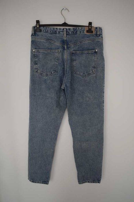 SinSay mom fit szerokie spodnie jeansy wysoki stan 42 XL