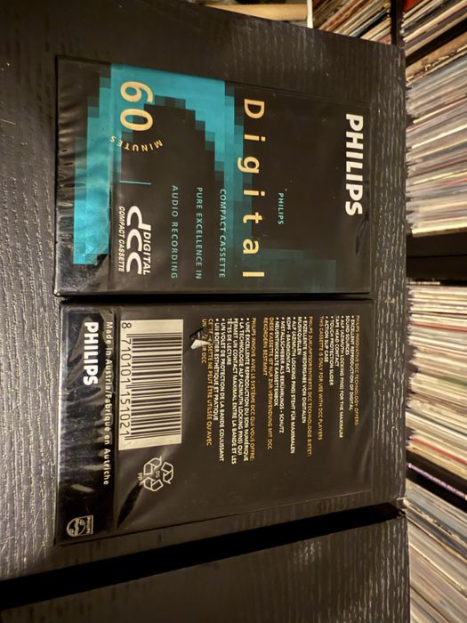 Cassetes dcc -   cassetes tdk e fuji