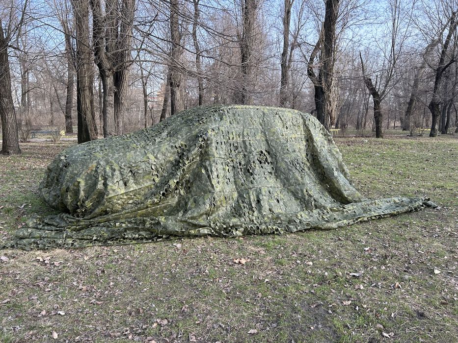 Маскувальна сітка Лист 1 зелений колір