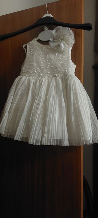 Vestido de batizado criança e cerimónia