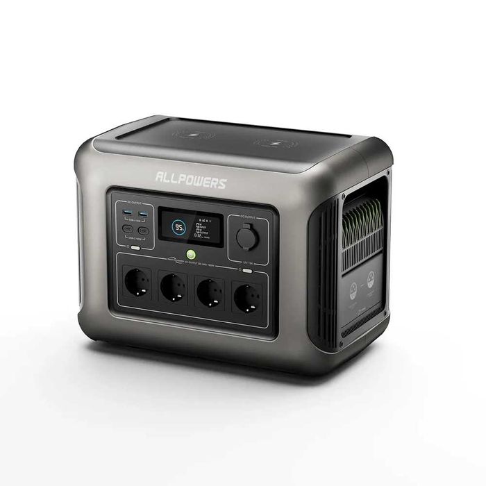 ALLPOWERS r1500 1800W 1152Wh LiFePO4  Зарядна станція Євророзетки