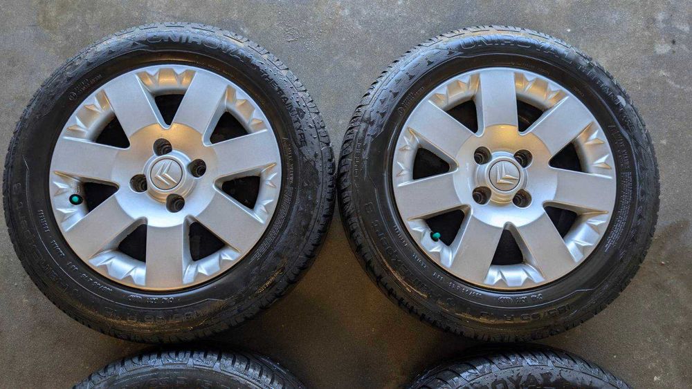 Alufelgi citroen r15 wraz z oponami