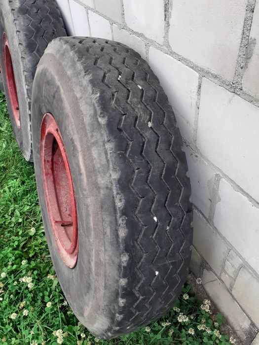 Koła felgi opony 12.00 R20 przyczepa HL 8011