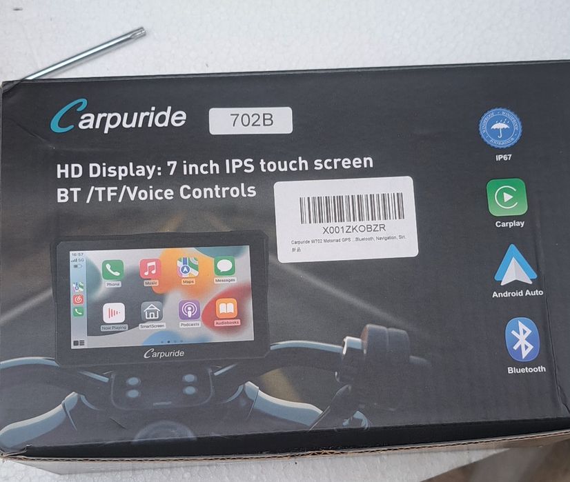 Carpuride W702B para Moto