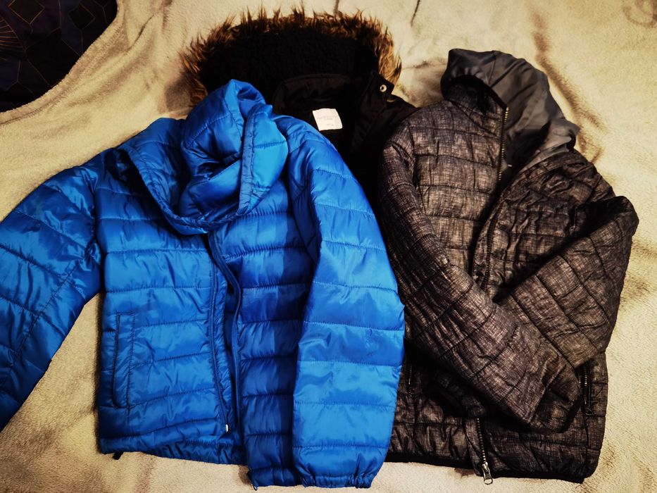 Zestaw kurtek jesienno zimowych 134/140