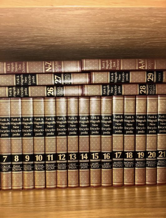 Funk & Wagnalls New Encyclopedia and Standard Desk Dictionary