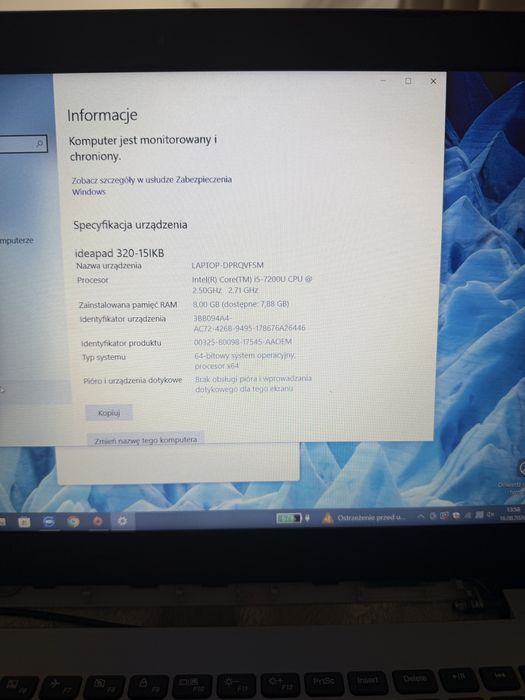 Lenovo IdeaPad 320-15IKB