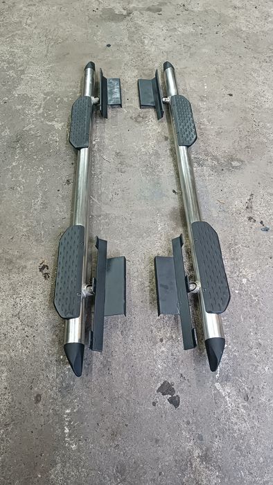 Бокові пороги (дуги) з кріпленням на Mercedes Benz ML W164