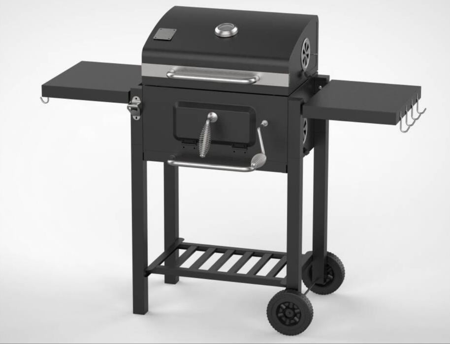 Nowy Grill Węglowy Ogrodowy Zamykany