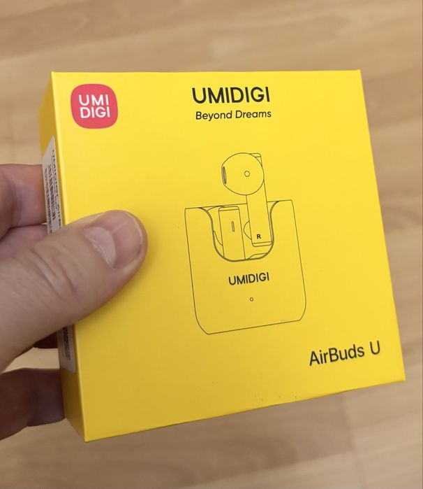 Бездротові навушники UMIDIGI AirBuds U Red — НОВІ, запечатані