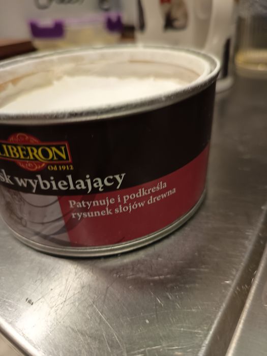 Wosk wybielający do drewna Liberon