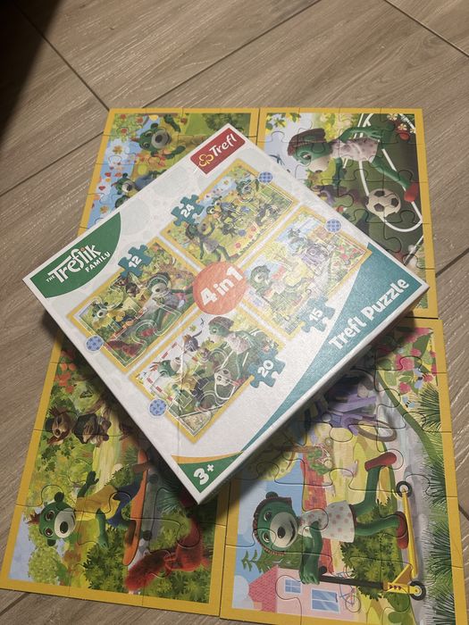 Puzzle 4w1 Trefliki  Trefl