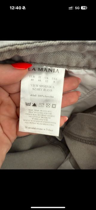 La Mania zestaw koszula + spódnica