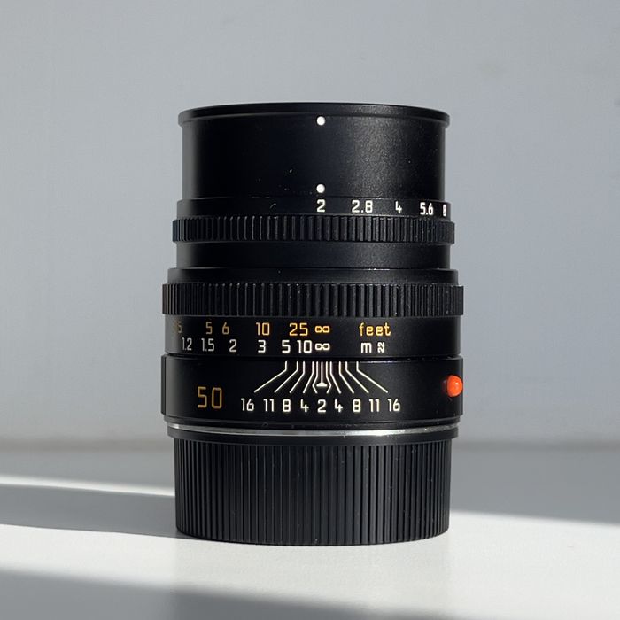 Leica SUMMICRON-M 50mm f/2, black