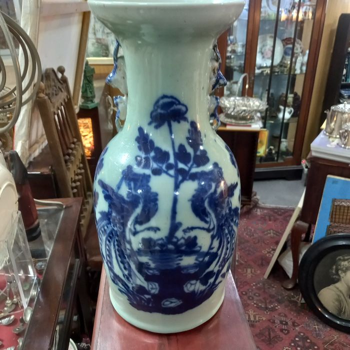 Pote em porcelana da china Com 42 cm