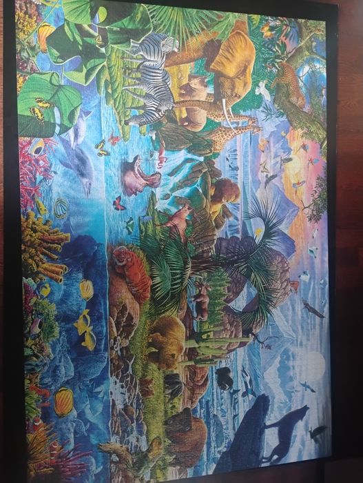 Puzzle 5000 elementów Animals of the wiele jak nowe kompletne