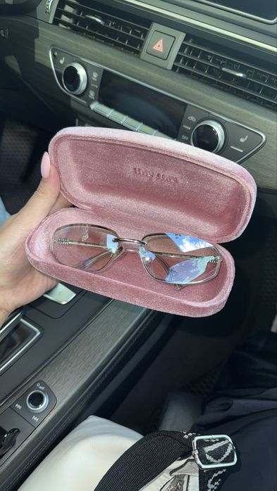 Очки miu miu серый оттенлк