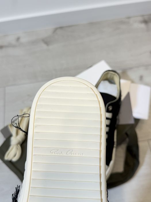 кеды Rick Owens Ramones Low DRKSHDW distressed shoes