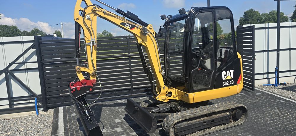 Minikoparka caterpillar 2.4t Super Stan! Mocna koparka Brutto