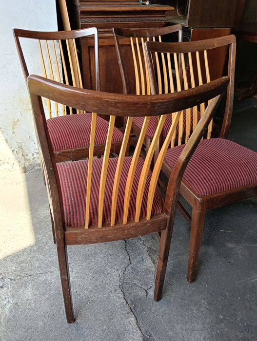 4 krzesła w stylu Atr Deco