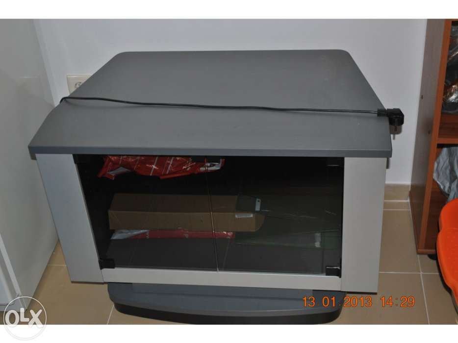 Mesa de TV Cor Cinza