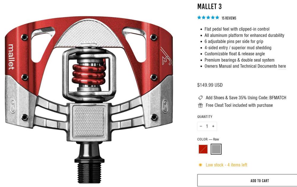 Нові педалі Сrankbrothers Double Shot 3/Mallet 2-3/Candy 1-2/Mallet DH