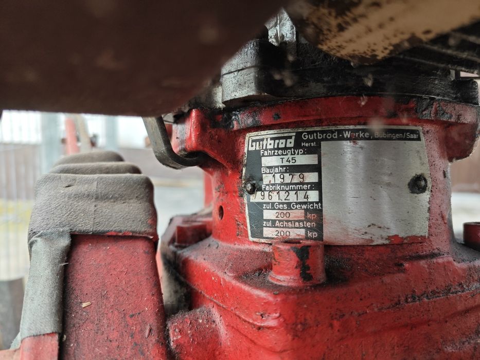 Dzik, mikrotraktor, traktorek, terra, gutbrod