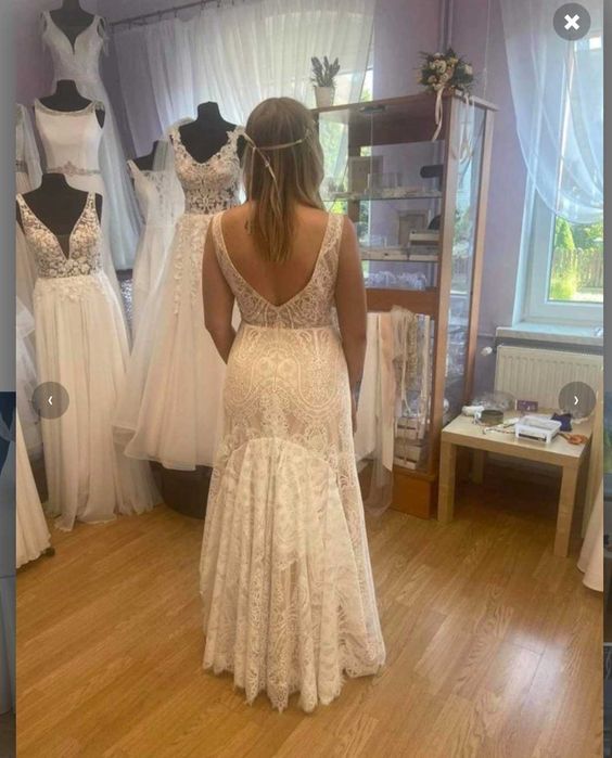 Suknia ślubna w stylu boho