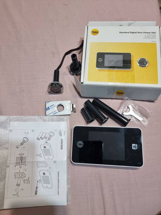 Cyfrowy wizjer do drzwi Yale DDV 500