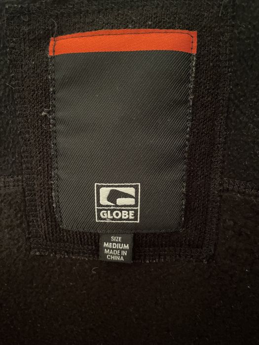 Casaco preto de molas Globe