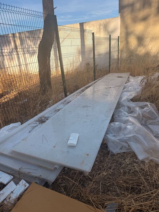 placas de policarbonato alveolar usadas