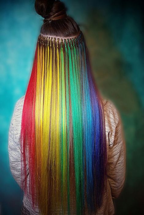 Афронаращивание волос