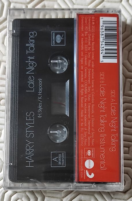 Harry Styles - Late Night Talking Cassette Single