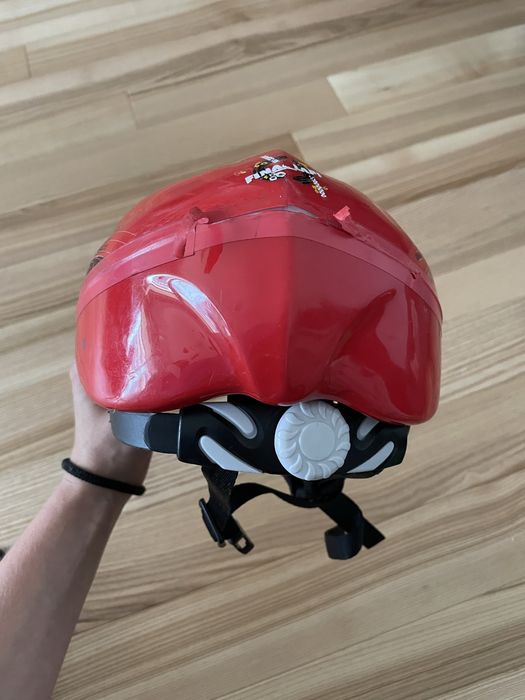 Kask dziecięcy Cars zygzak